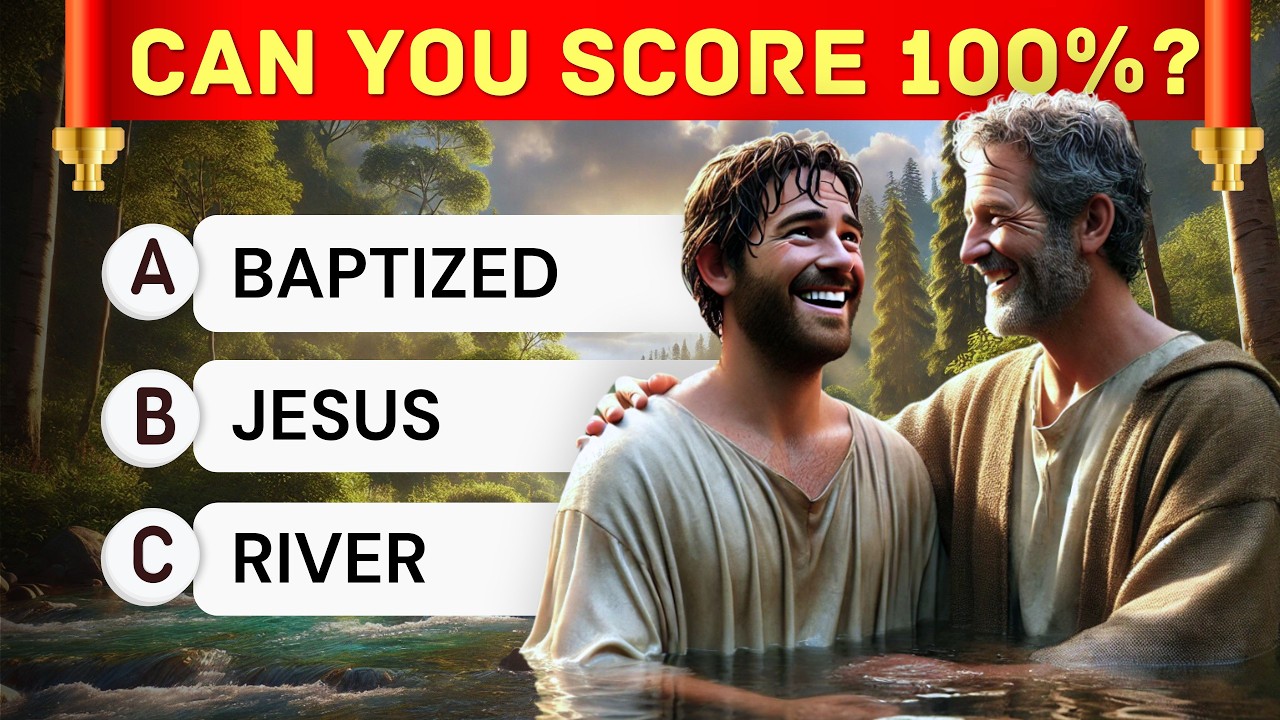 Matthew BIBLE QUIZ Chapters 1-3 | 45 Questions with 3 Levels EASY, MEDIUM, HARD