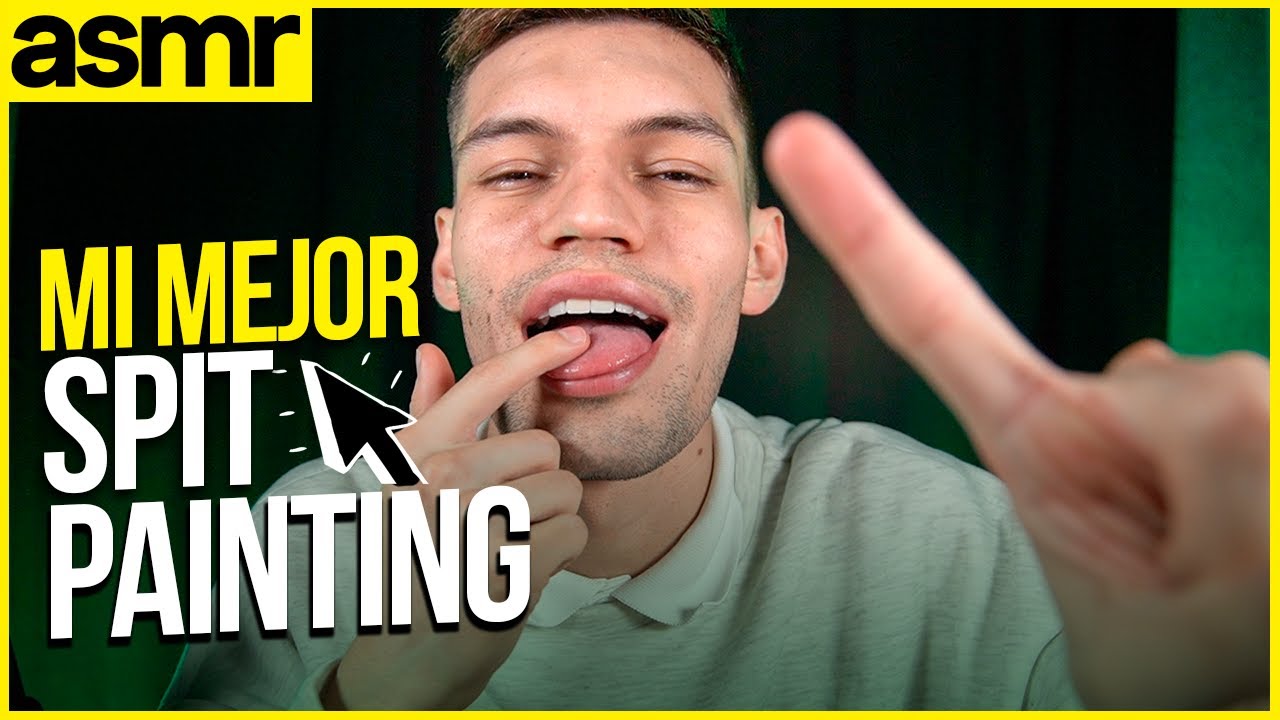 ASMR spit painting para dormir - ASMR español