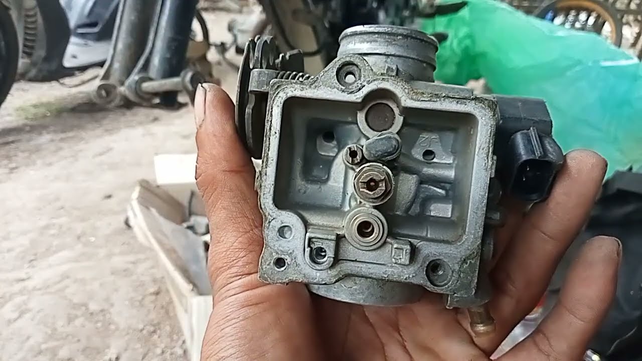 Cara servis karburator motor