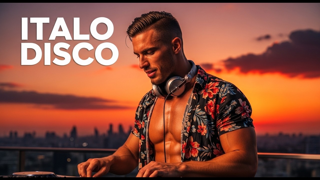 🎶 Italo Disco Summer Lights ✨ 80s DJ Mix | Beach Party Energy