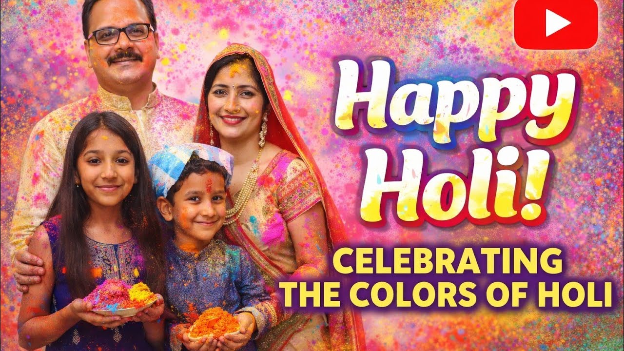 Colors, love and family ❤️ Happy Holi! #shorts
