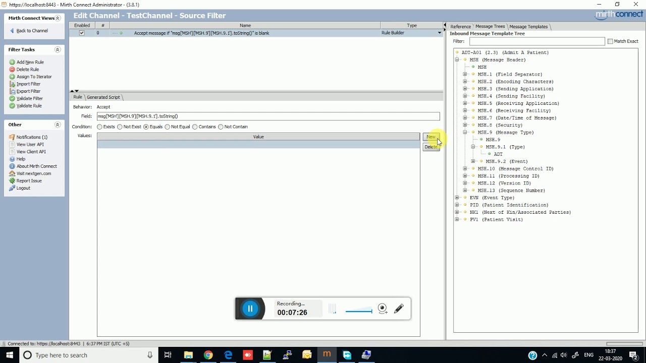 Filter in MIrth connect # How to apply filter in Mirth connect # what is filter in mirth connect