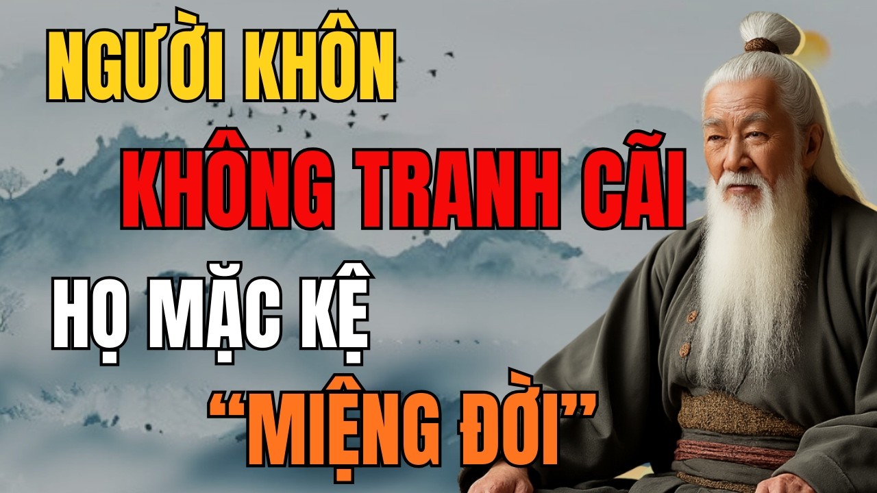 CỔ NHÂN DẠY Người Bản Lĩnh Luôn Biết Nhẫn – Nóng Giận Chỉ Là Kẻ Yếu | Tinh Hoa Cổ Nhân