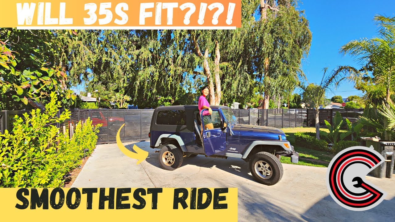 LJ Episode 3: EASIEST and FASTEST Way to LIFT Your Jeep 3.5 INCHES in the REAR to fit 35s!