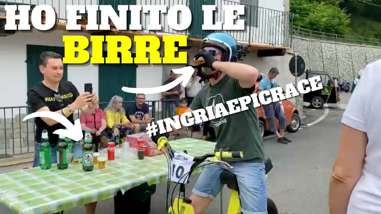 Ho partecipato alla INGRIA EPIC RACE con il mio PIAGGIO SI ⛰🏁