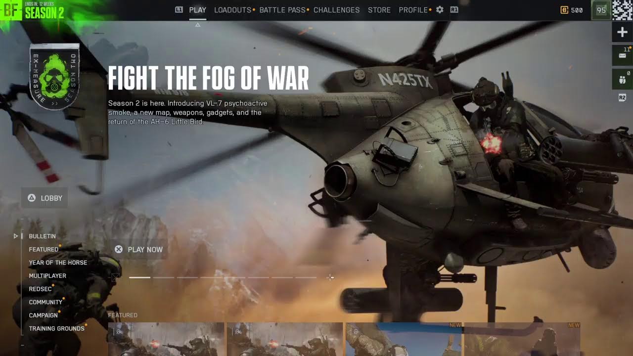 Of model plays bf6