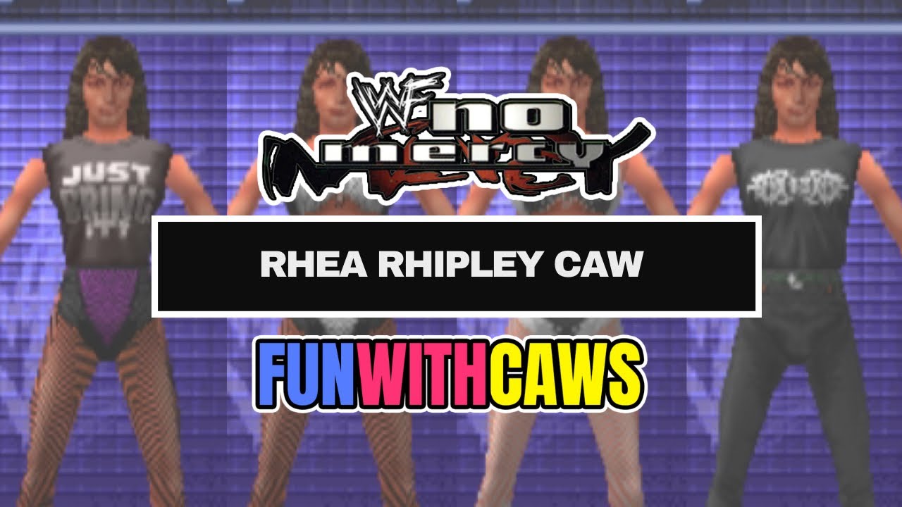 making Rhea Ripley in WWF No Mercy!