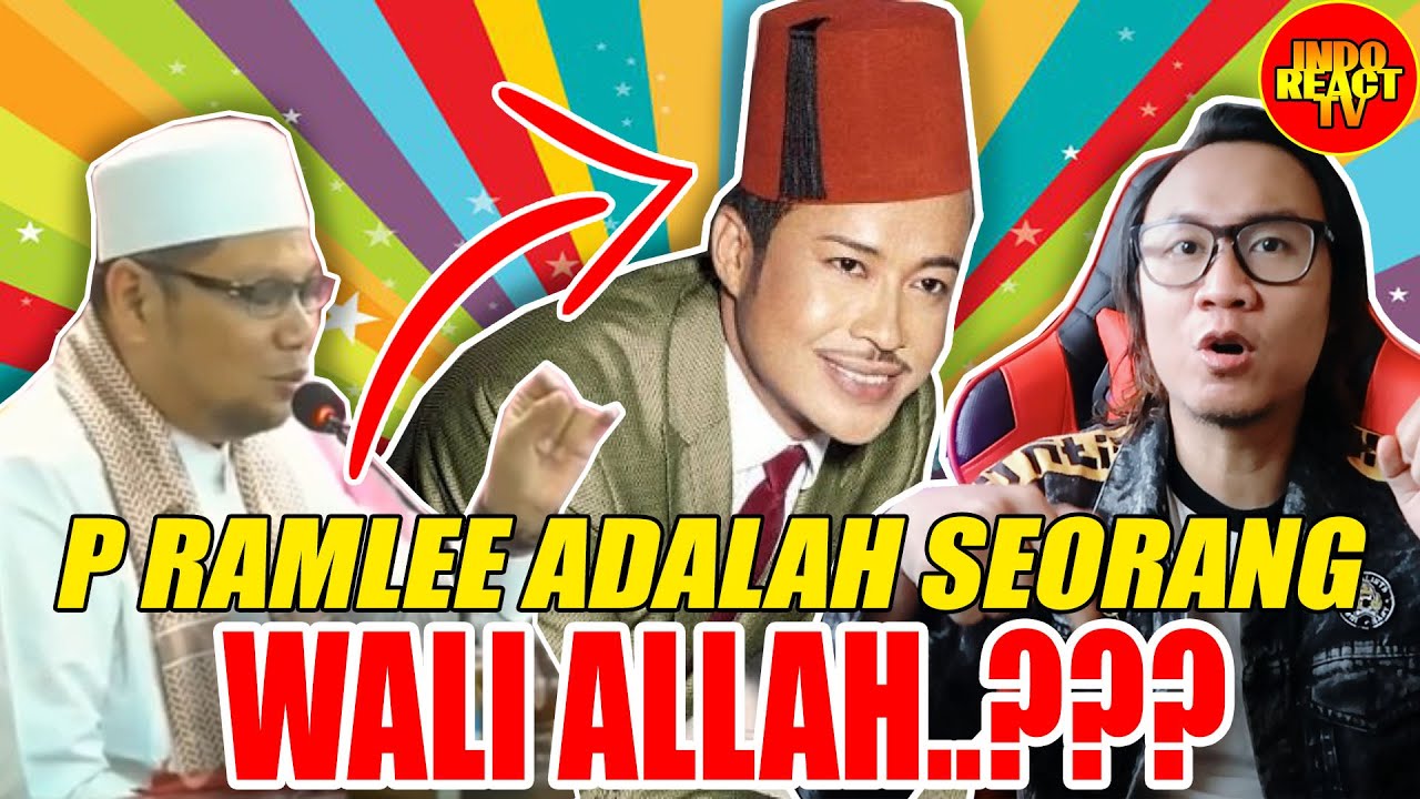 😱WOW..❗❗❗ BENARKAH P.RAMLEE Seorang WALI ALLAH..??? - Ustaz Dato Badli Shah #INDOREACTTV