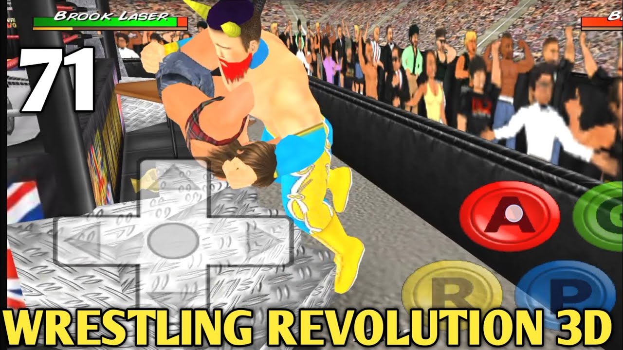 Wrestling Revolution 3d Gameplay || fight games || Wrestling Career || Fight - 71