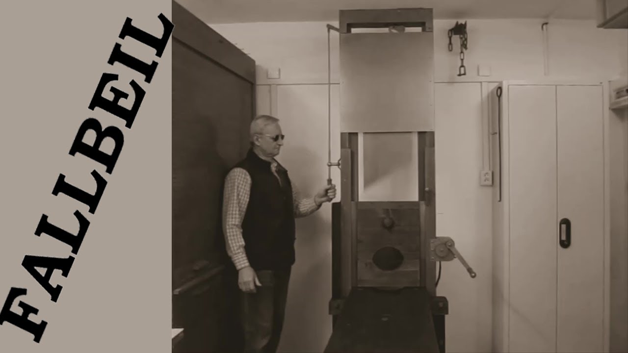 GUILLOTINE-TEGEL FALLBEIL