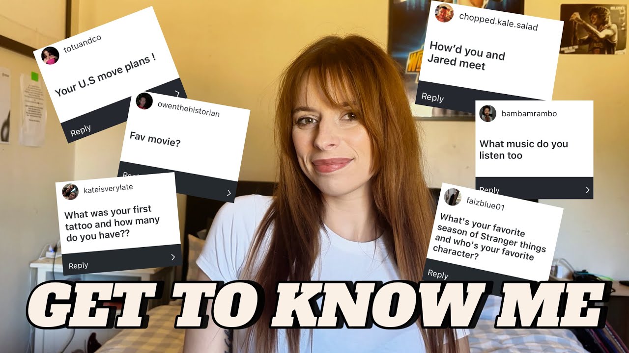GET TO KNOW ME | Q&A