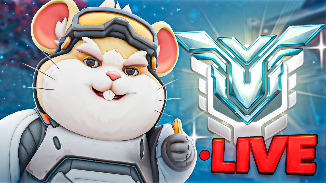 [🔴LIVE] The Hamster Diamond Climb🐹 #overwatch2 #shorts