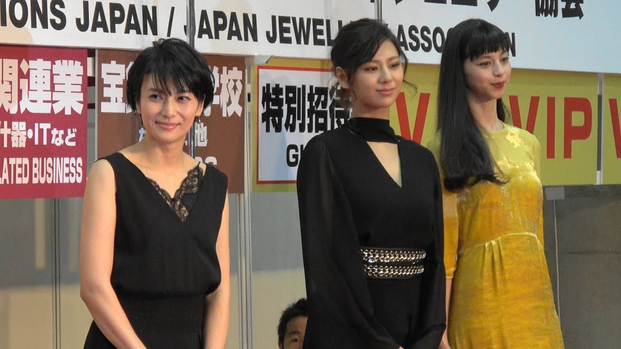 【4K】『柴咲コウさん＋西内まりやさん＋中条あやみさん 他』「第２８回日本ジュエリーベストドレッサー賞」2017.1.24 @東京ビッグサイト