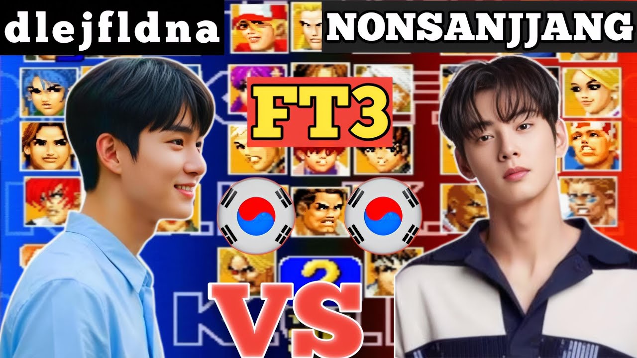 KOF 98 - dlejfldna (더리움) vs NONSANJJANG (農桑詹) FT3 - The King Of Fighters 98