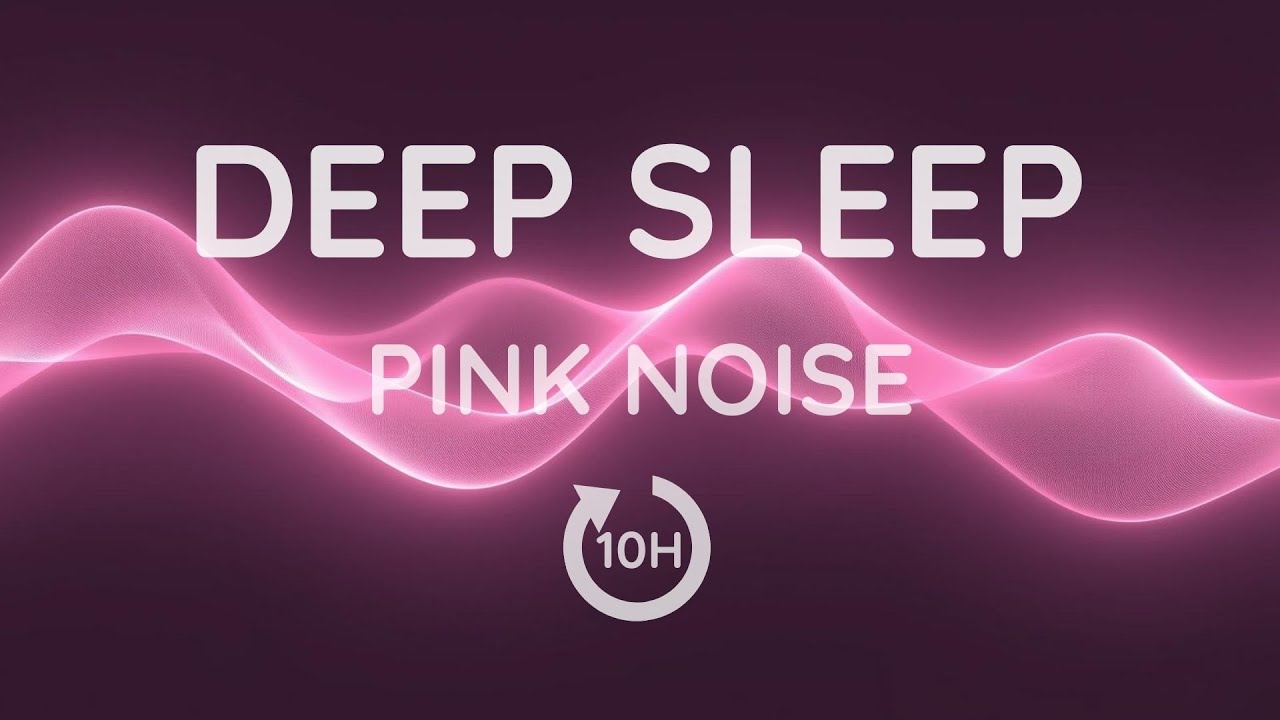 🎧 Deep Sleep Pink Noise & Warm Pads • Ultra Calm Sleep Drone • 10 Hours Relax