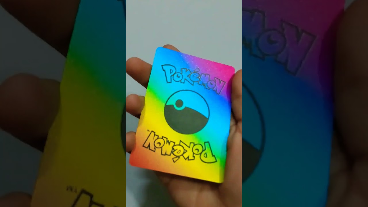 #pok&eacute;mon card rainbow