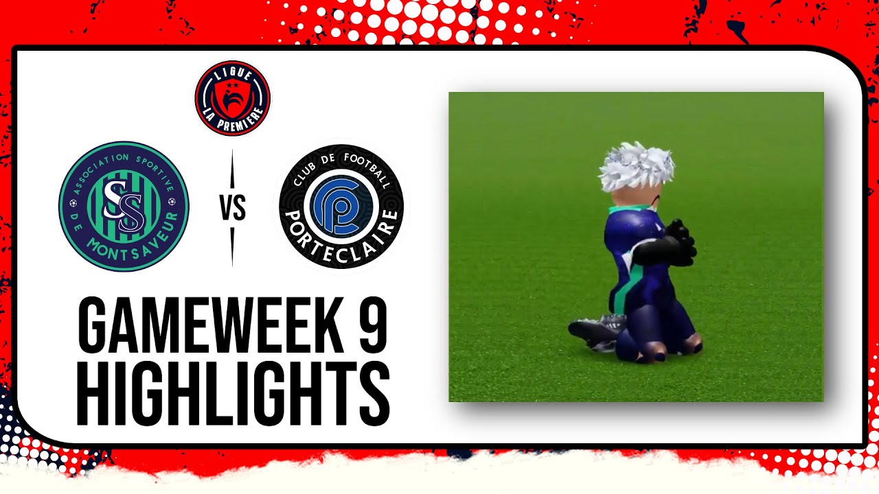 A.S. Montsauveur vs F.C. Porteclaire | RFL S1 - Ligue La Première [GW9]