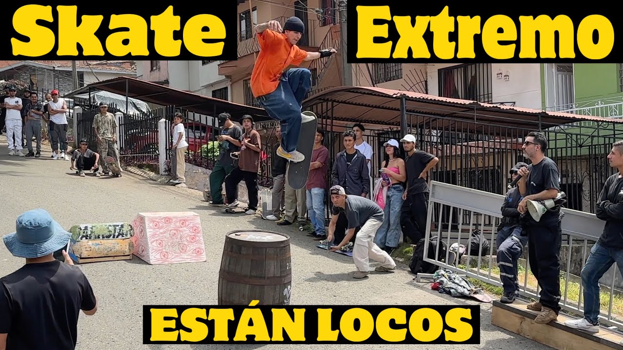 fuimos al evento  de skate MAS LOCO de medellin / EL PRIMO