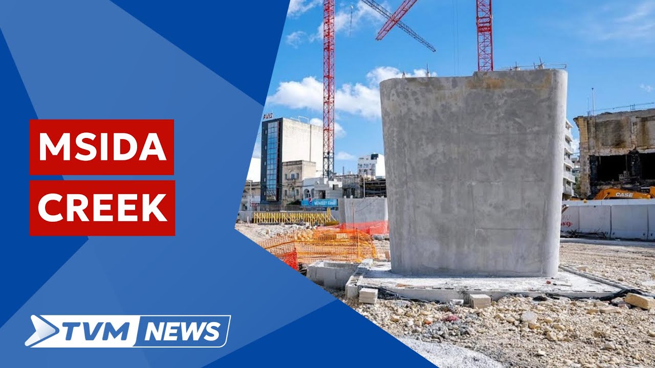 Titlesta l-ewwel fażi tal-proġett tal-Imsida Creek &ndash; il-proġett miexi kif skedat