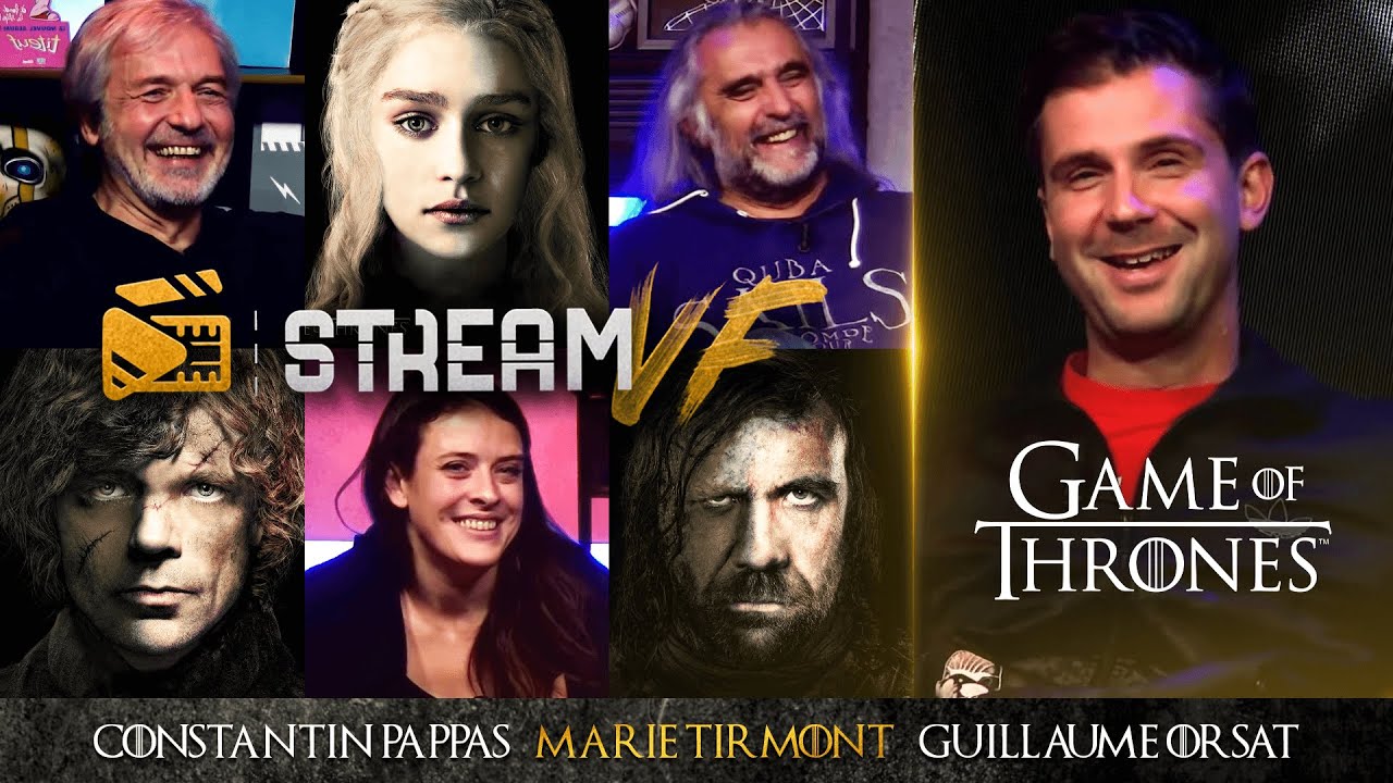 StreamVF Game of Thrones avec les VF de Tyrion, Daenerys et Clegan