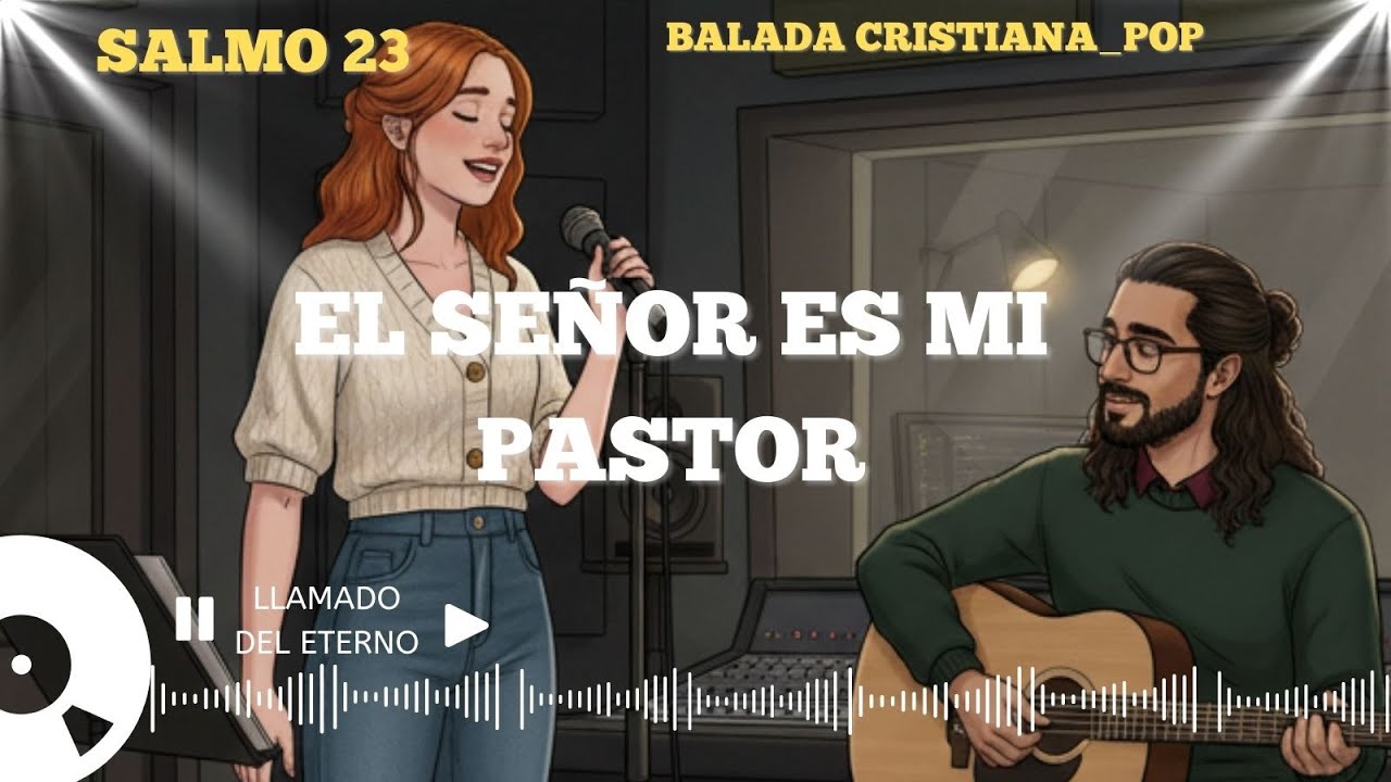 🕊️Salmo 23: El Señor es mi Pastor | Balada Pop Cristiana (Dúo Emotivo) (Música Cristiana)