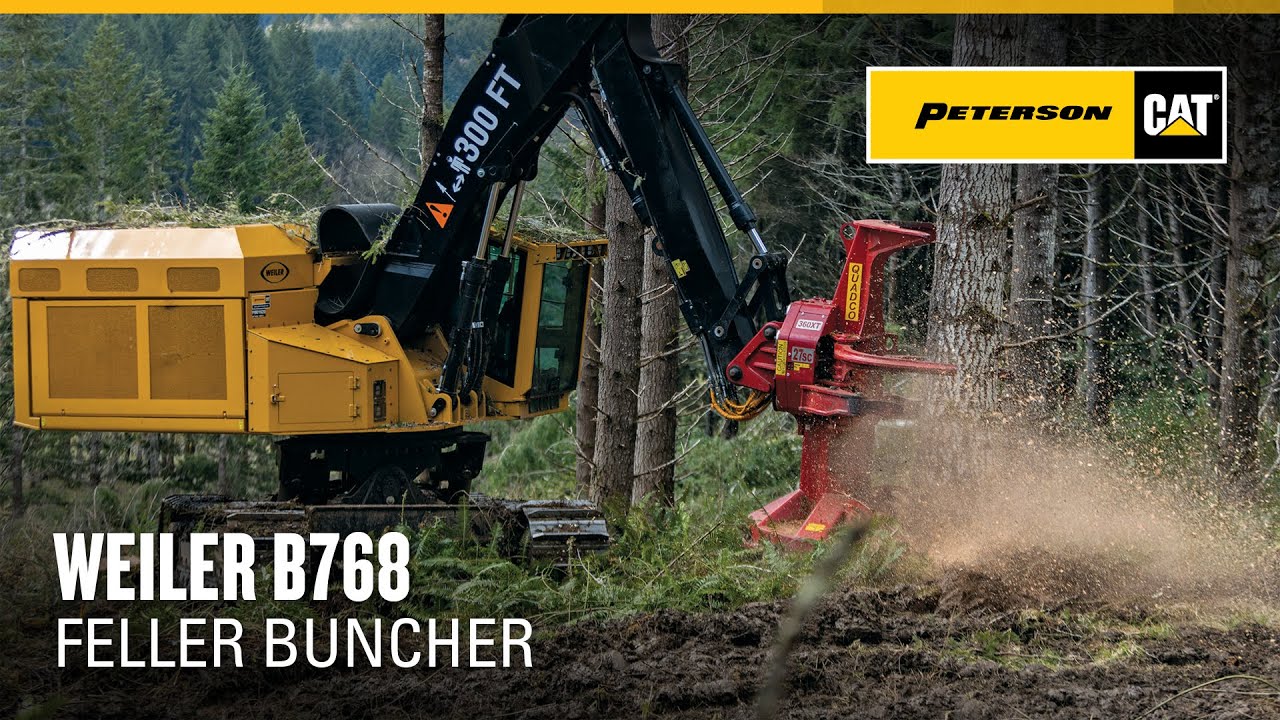 Weiler B768 Feller Buncher