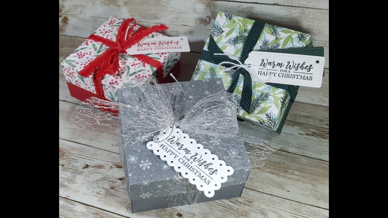 Day 12  How to Make a Small Gift Box, Last Day of my 12 Days of Christmas!