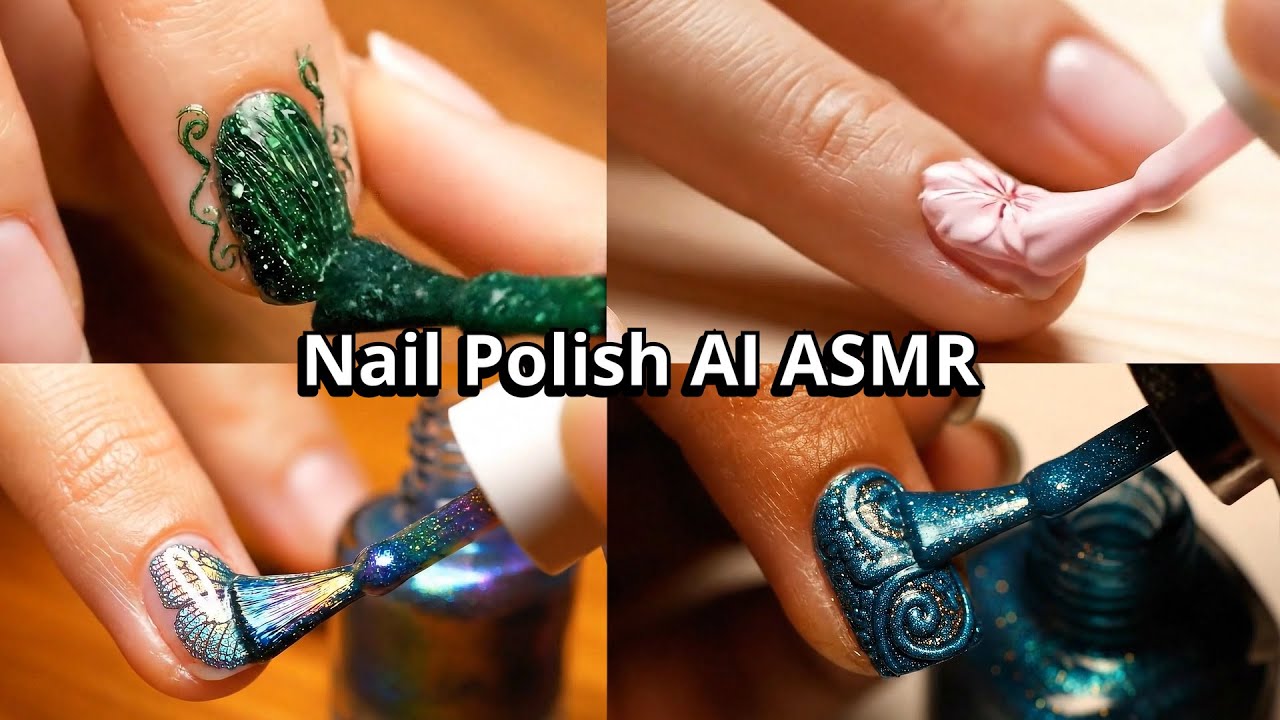 Which Nail Polish Would You Love to Use? | AI ASMR Beauty Compilation