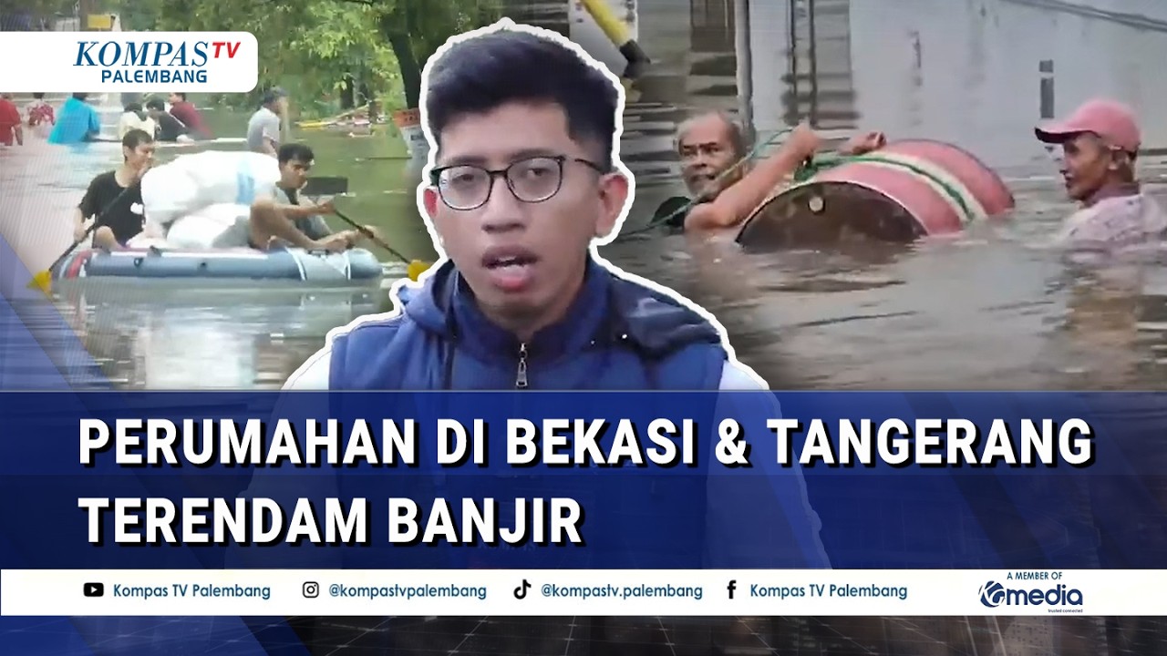 Laporan Langsung! Perumahan Periuk Damai di Tangerang Kebanjiran, Warga Butuh Bantuan