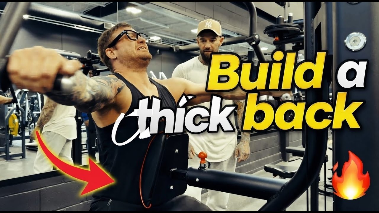 Build a Thick Back: T-Bar Row, Reverse Pec Deck, Single Arm Lat Pulldown Variation