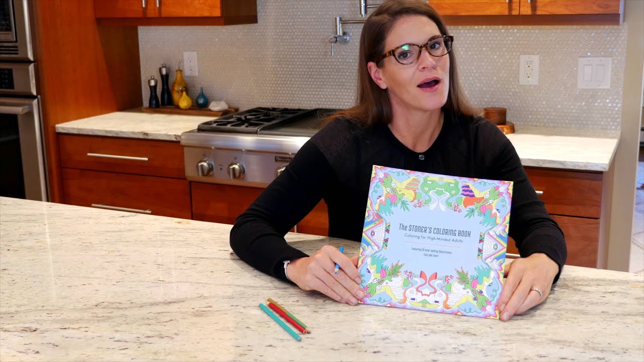 Stoner's Coloring Book by Jane West