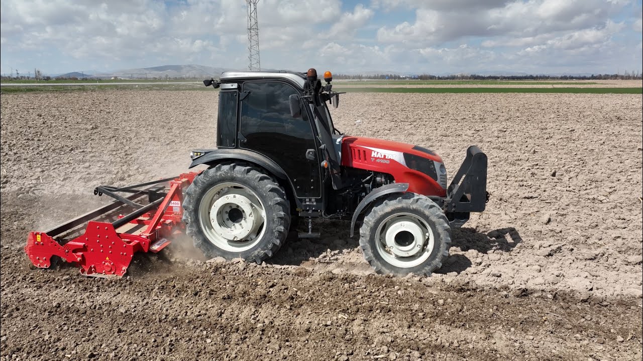 750 Devirli Rotovatör hızlı toprak işlemesi