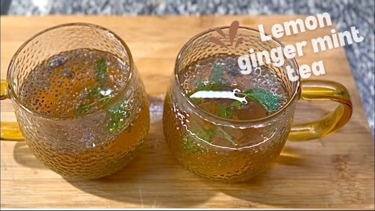 How to make Lemon-ginger mint tea — a quick, soothing remedy