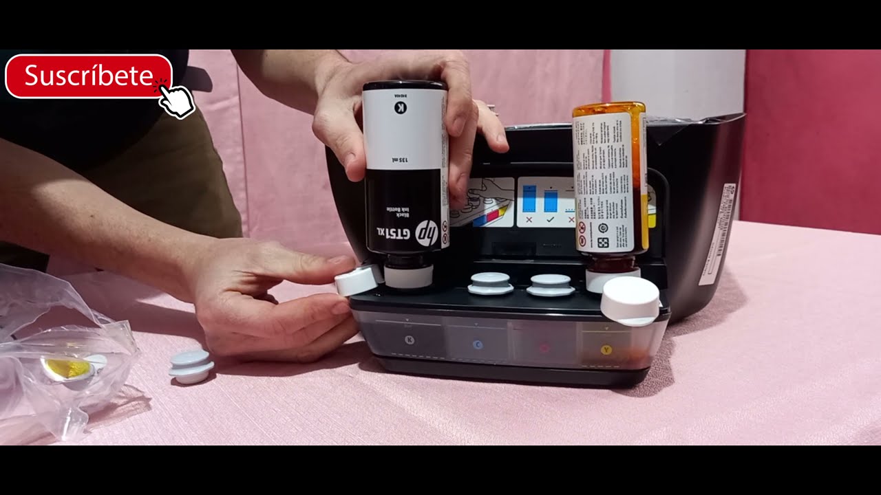 Como Instalar y desembalar🛠 impresoras Hp Ink Tank 415, 410, 315 y 115 🖨por primera vez paso a paso👍