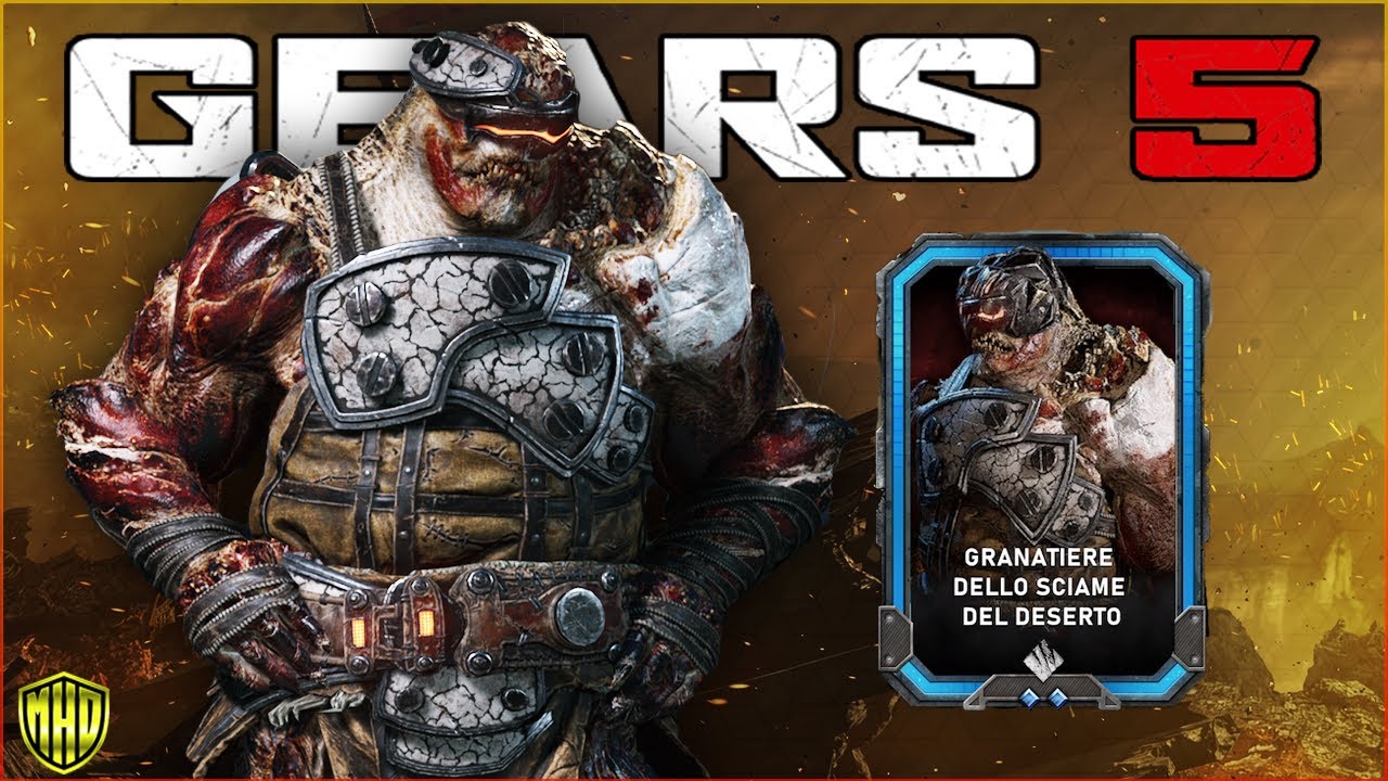 GEARS 5 - DESERT SWARM GRENADIER GAMEPLAY! (Boom Snipes Event)