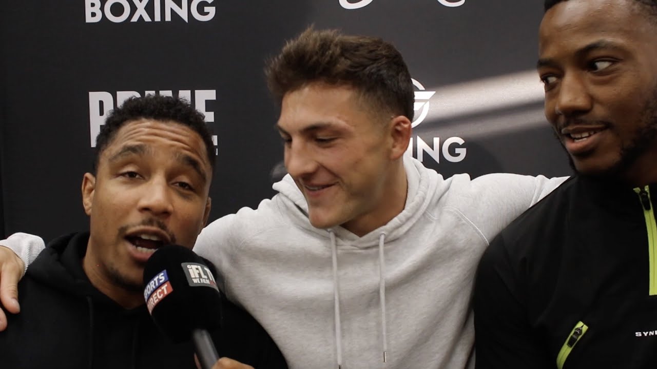 ANTHONY TAYLOR INTERVIEWS JOSH BRUECKNER & IS INTERRUPTED BY POTENTIAL FUTURE OPPONENT WITH CALL OUT