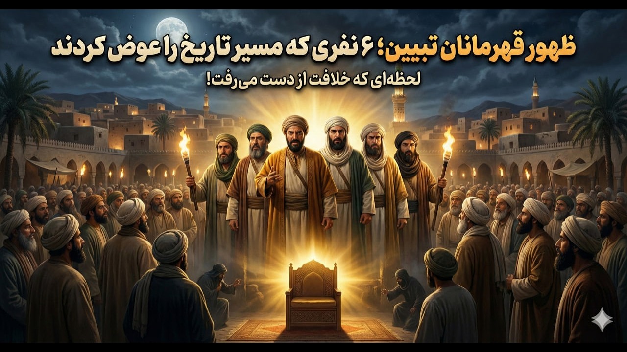 ظهور قهرمانان تبیین؛ ۶ نفری که مسیر تاریخ را عوض کردند / حجت الاسلام طباخیان