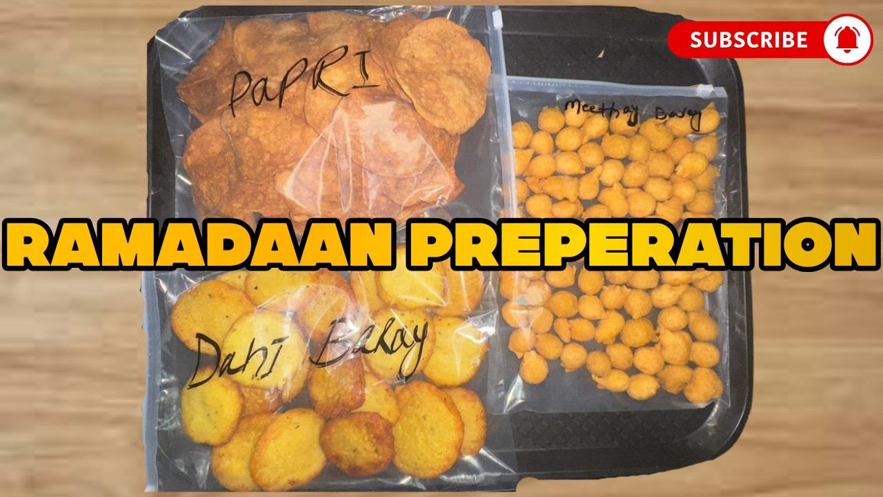 Ramzan Special: Ghar Par Banayein Soft Baray & Crunchy Papri#SoftBaray #DesiFood #CookingShorts