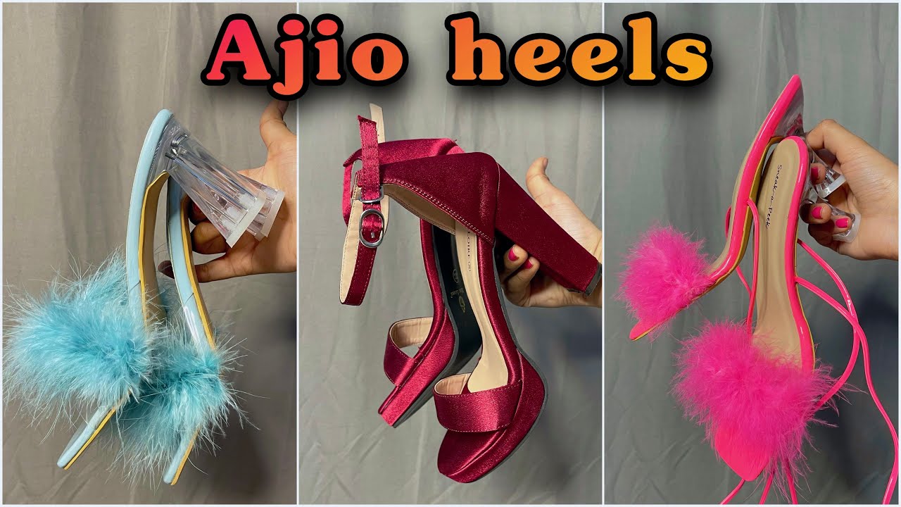 AJIO *Footwear  Haul* | heels Under ₹1000  । Heels, Flats , Platform
