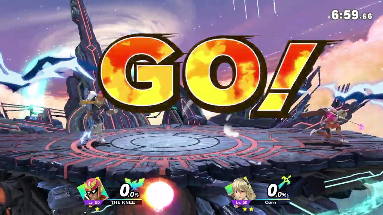 Captain Falcon Vs Corrin Personal Amiibo Tournament 2025