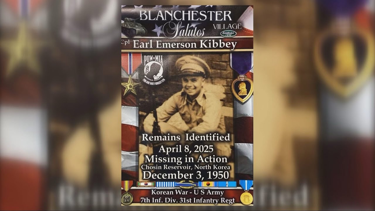 MIA 75 years Soldier Earl E. Kibbey Returns Home to Rest l 31st Infantry Regiment l Korean War 1950