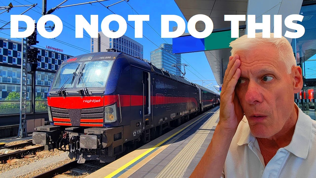 2 NIGHTS - I WAS EXHAUSTED! Brussels-Vienna-Bucharest by 2 x overnight trains.