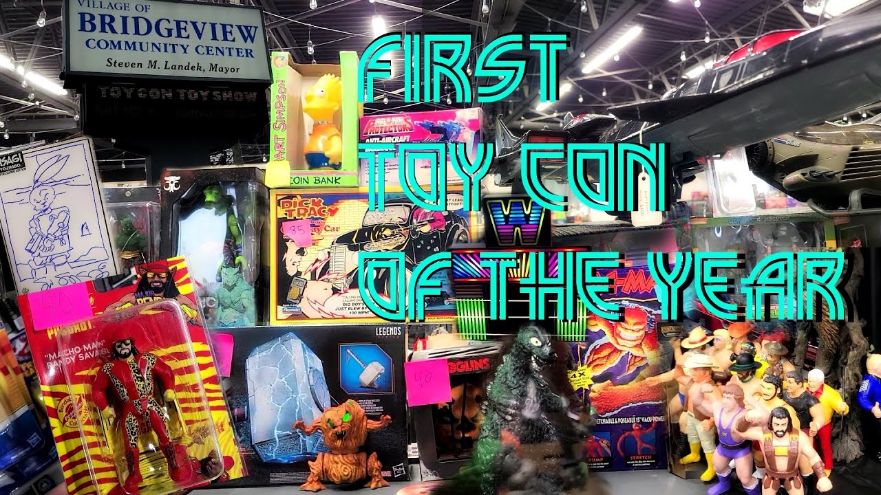 First Toy Con of 2025, Toy Con Toy Show, Feb. 2025, in Bridgeview, IL