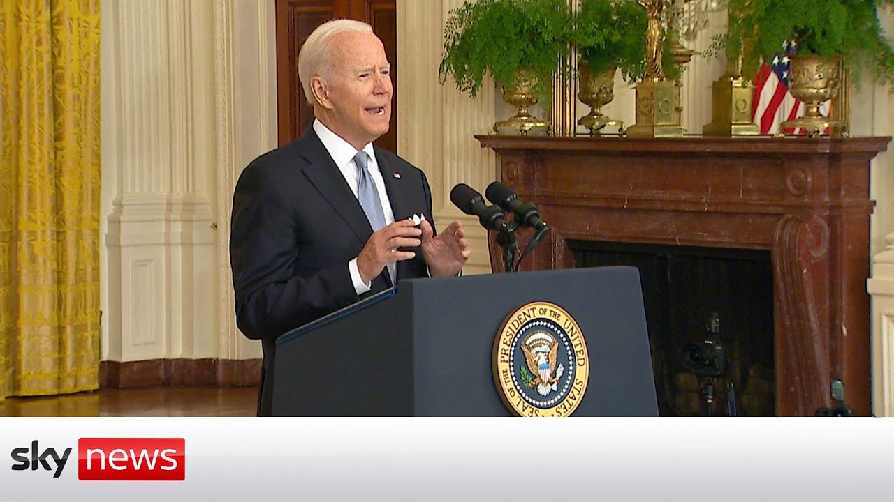 Afghanistan: Joe Biden vows to get Americans home, but 'cannot promise' a final outcome