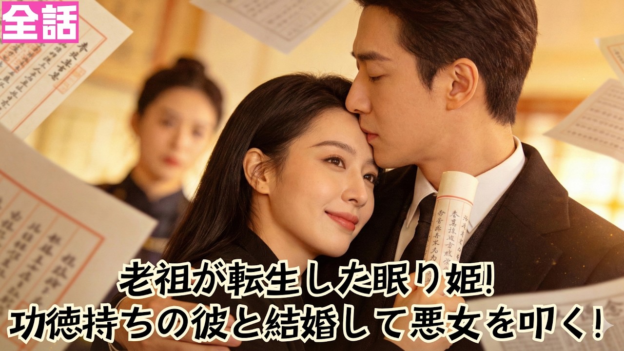 【日本語吹き替え】老祖が転生した眠り姫！功徳持ちの彼と結婚して悪女を叩く！！#短編ドラマ  #minidrama