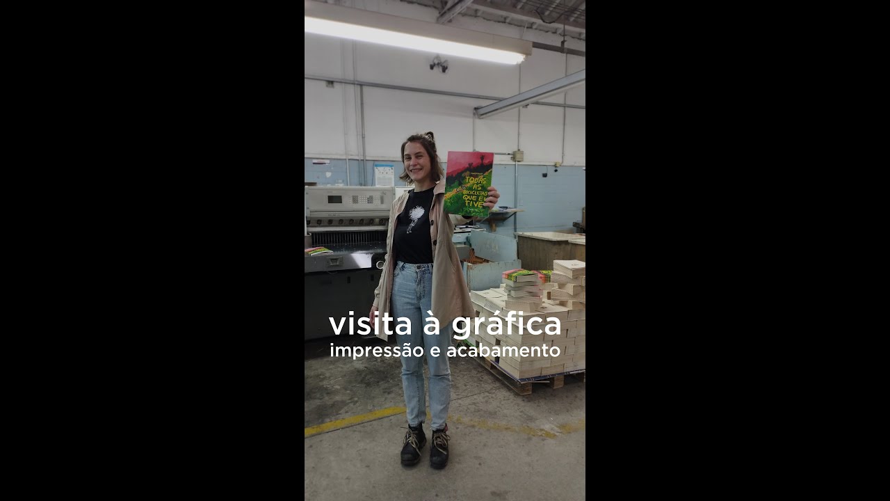 Visita à gráfica - impressão e acabamento
