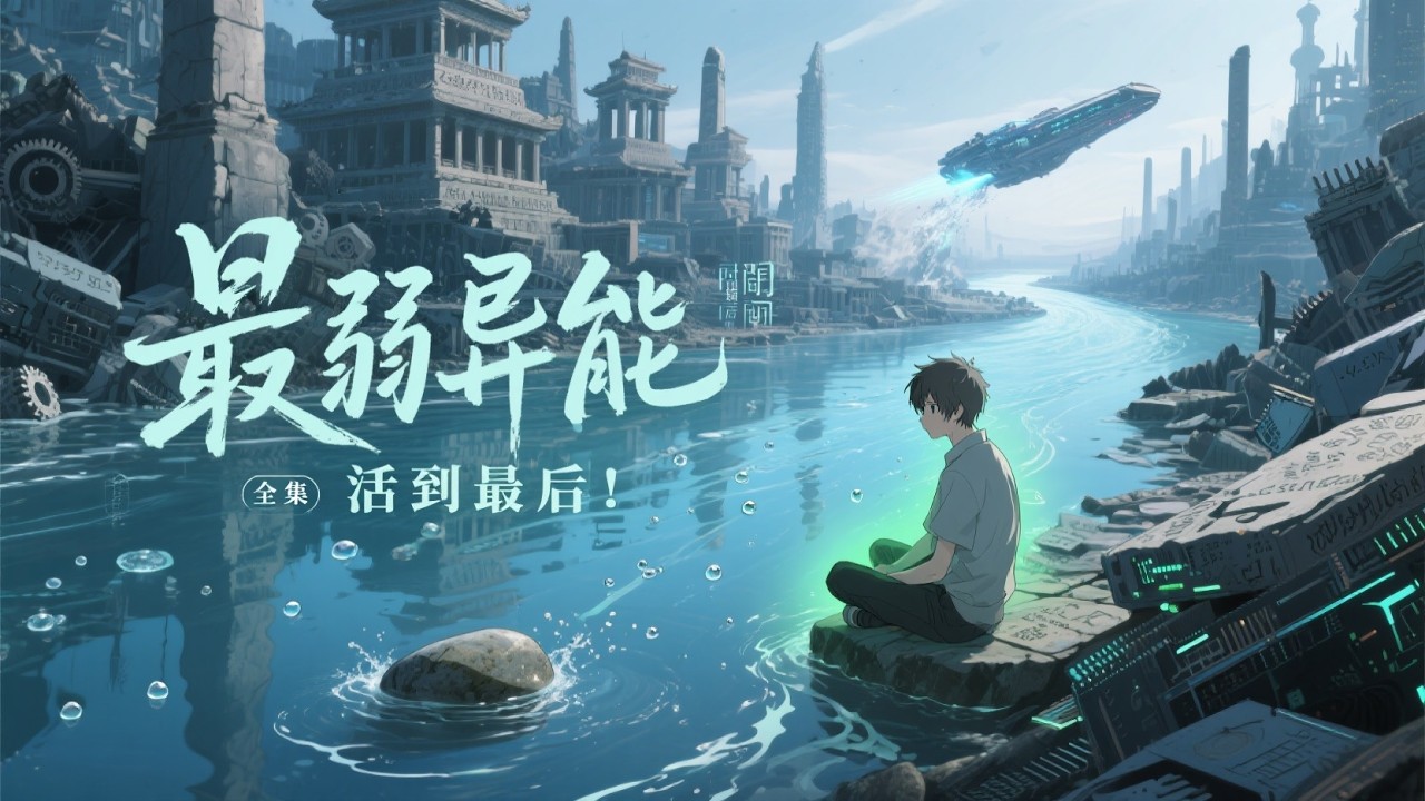 一口气看完《最弱异能活到最后》全集，异兽入侵，高武纪元开启。他得长生金手指，却始终只是普通人。十年百年皆过客，千年万年文明更迭。直到星河战场上，他以最废治疗术复活众生，一剑分裂银河。