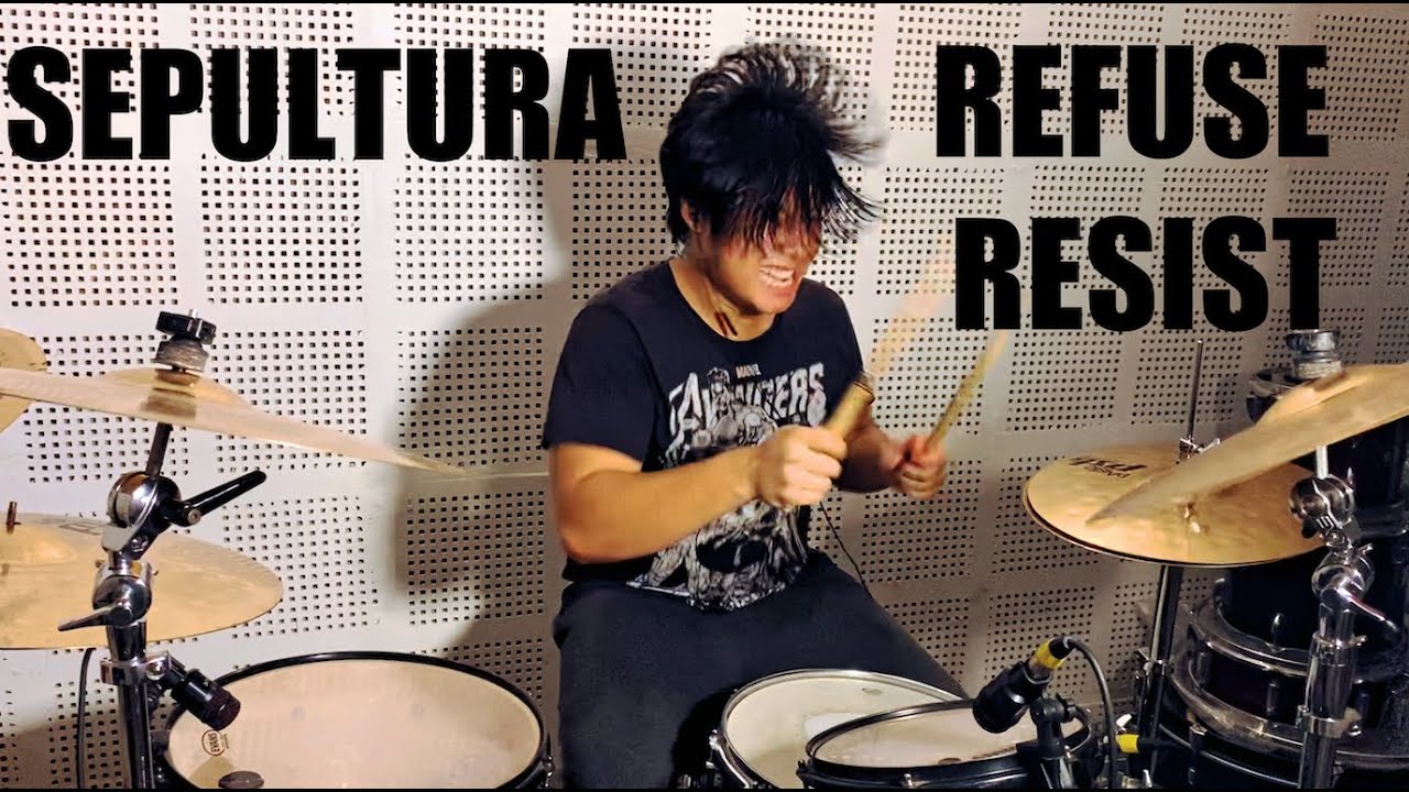 Sepultura - Refuse Resist - Drum Cover by Nishant Hagjer