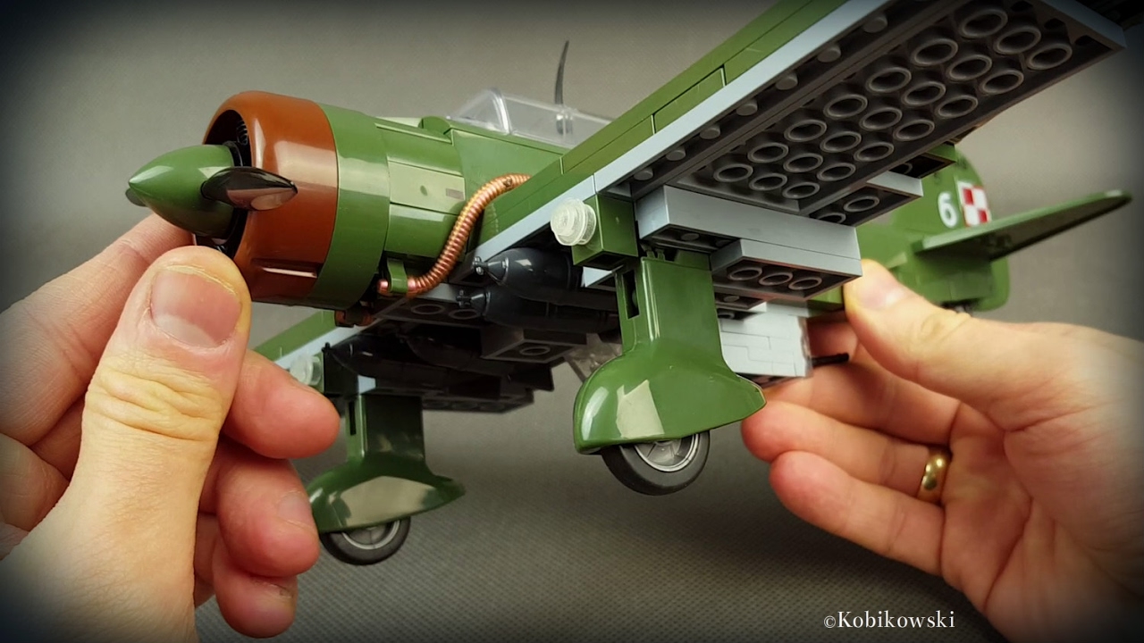 Oględziny COBI PZL.23B Karaś (Samoloty II Wojny Światowej)