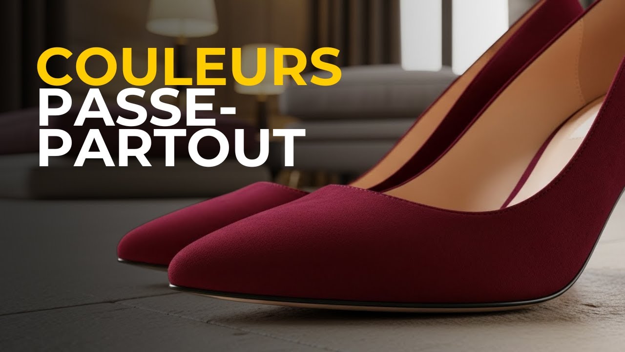9 Couleurs De Chaussures Qui Vont Avec Tout !